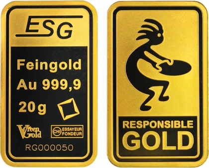 20g Responsible Gold Auropelli Barren