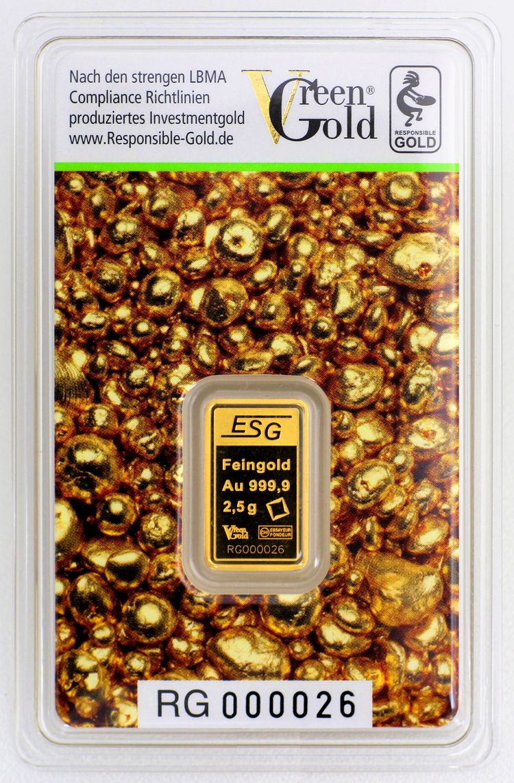 2,5g Auropelli Feingoldbarren 2,5g Auropelli Feingoldbarren